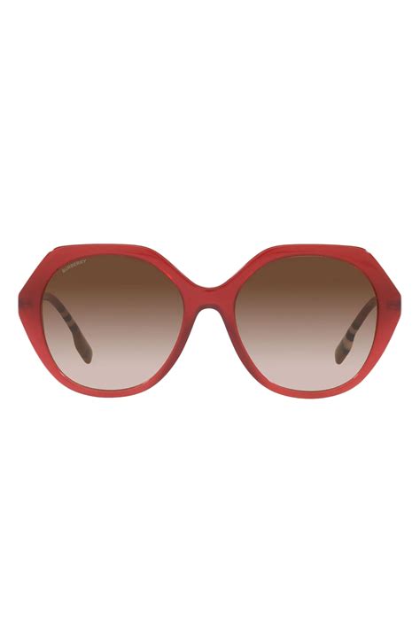 burberry sunglass hut|burberry 55mm round sunglasses.